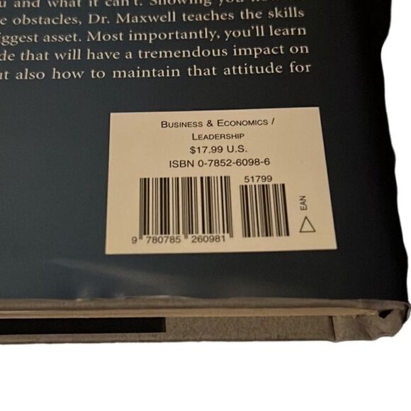 The Difference Maker: Making Your Attitude Your Greatest Asset Hardcover Book - Picture 6 of 6